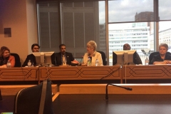 Roundtable during special session on family assistance